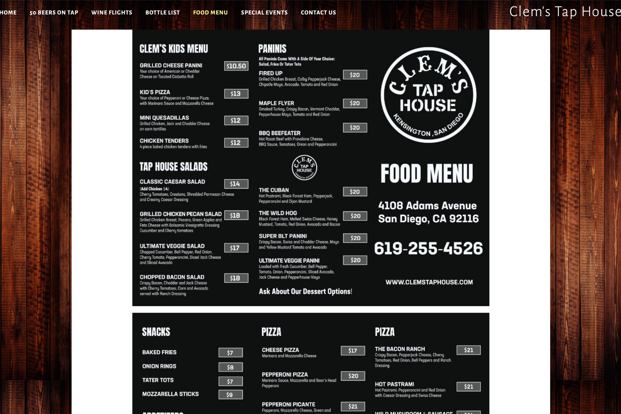 Clems Taphouse original site