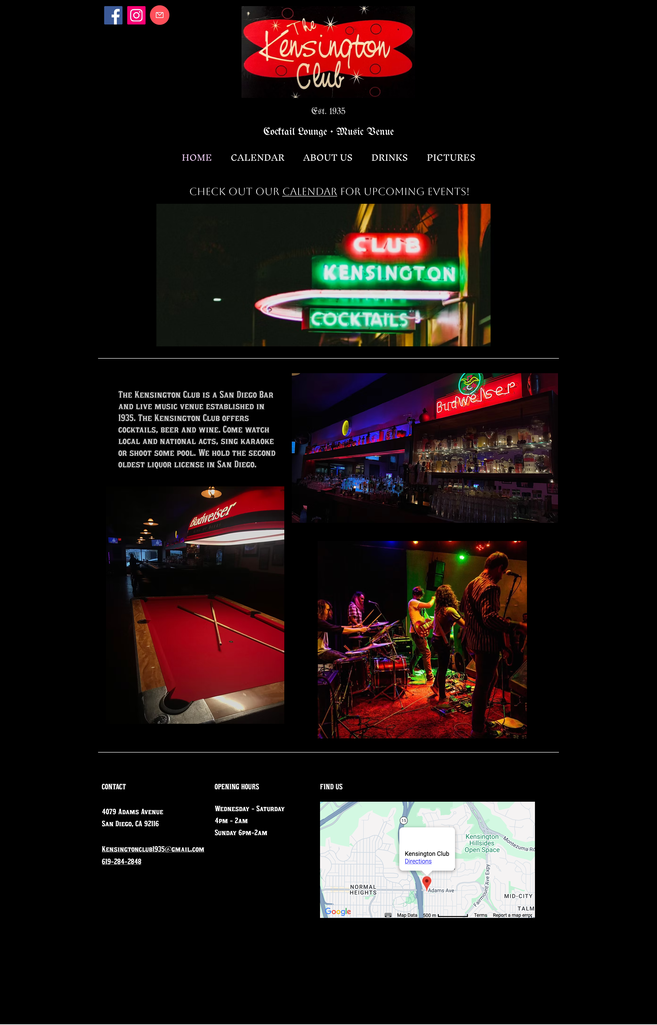 Kensington Club original site