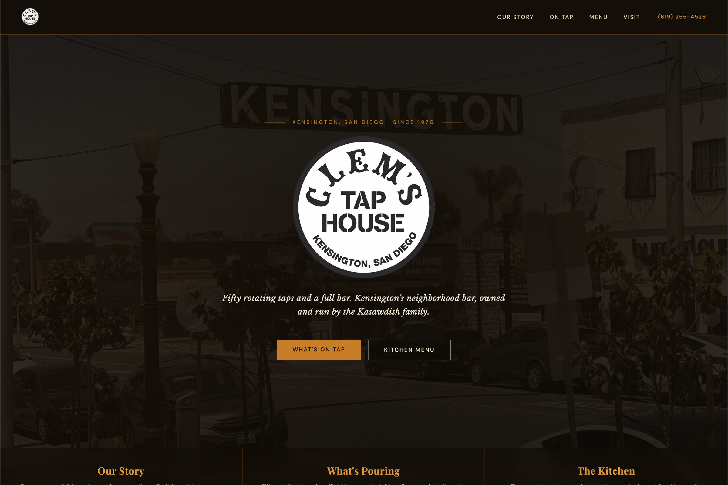 Clems Taphouse — redesign