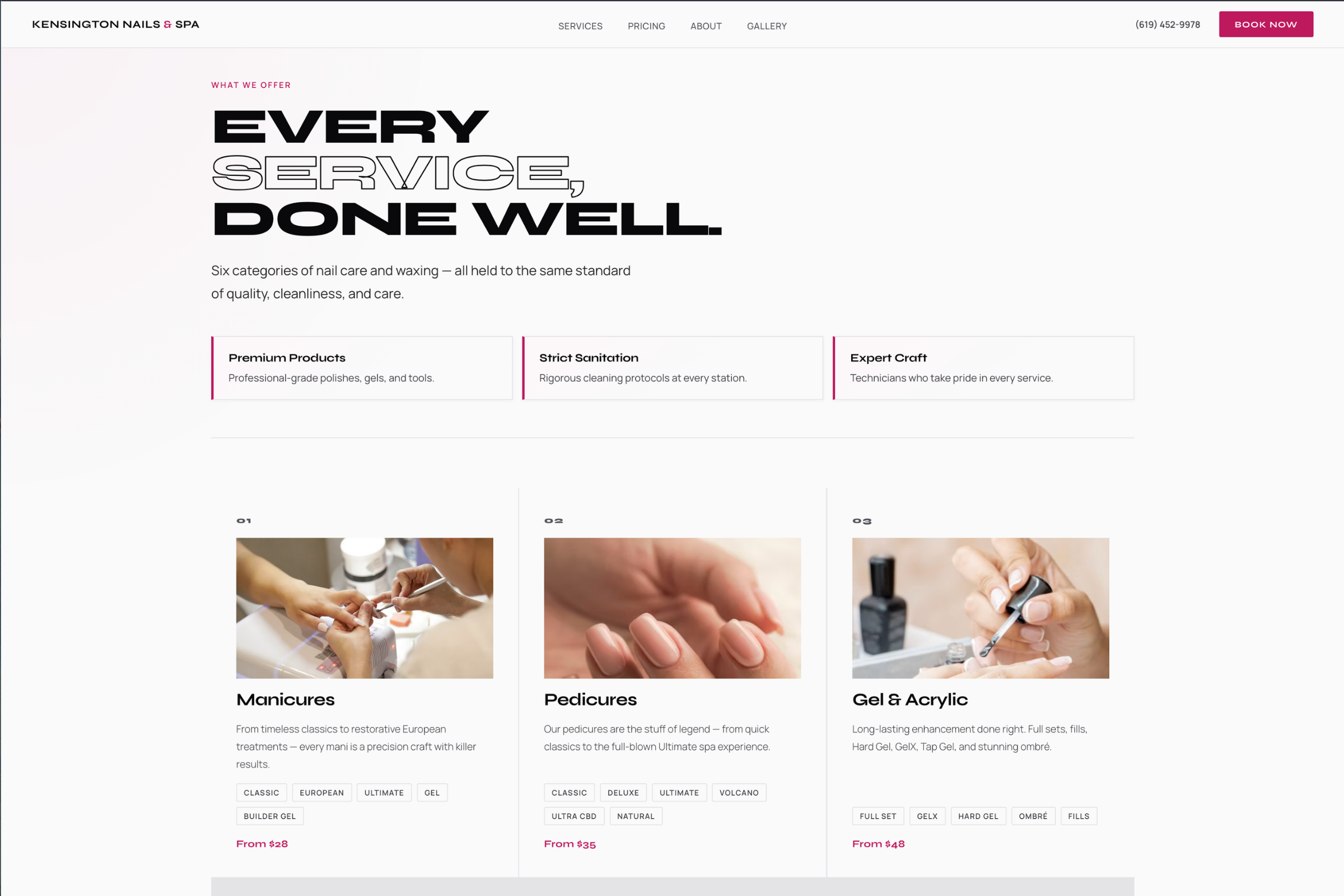 Kensington Nails & Spa — hero