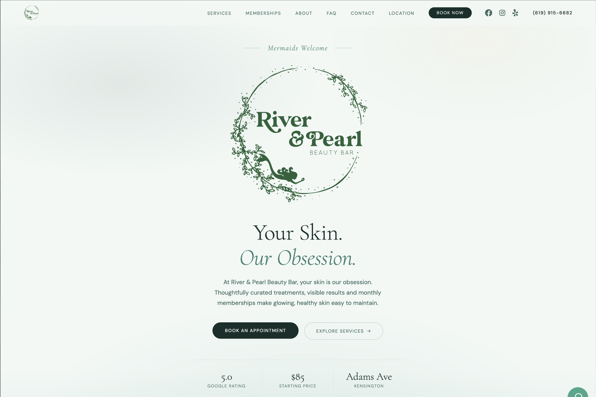 River & Pearl — redesign